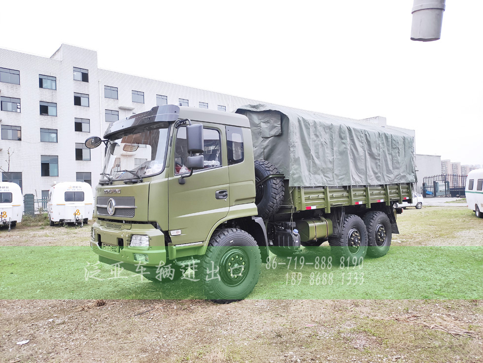 東風平頭卡車_6×6越野車_東風2102越野運兵車_六驅(qū)東風載貨車