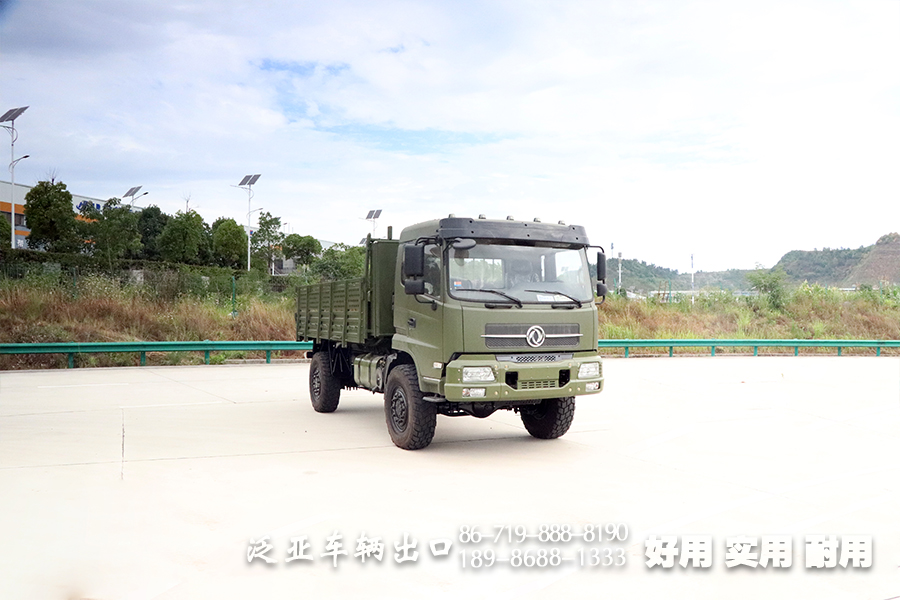 東風(fēng)四驅(qū)平頭卡車_4×4越野車_東風(fēng)210馬力越野運(yùn)兵車_四驅(qū)東風(fēng)天錦載貨車