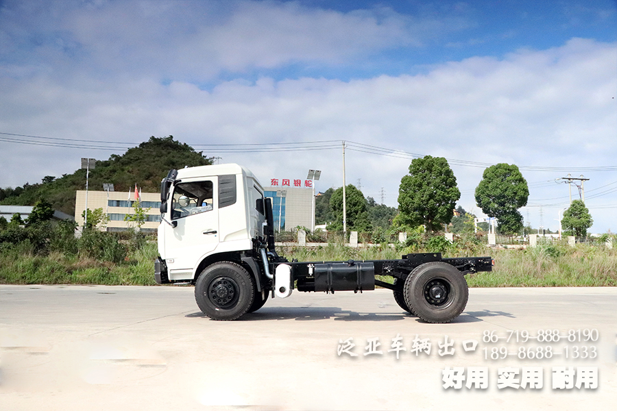 4*2天錦,排半自卸底盤,東風(fēng)四驅(qū)越野專用車,越野專用底盤,東風(fēng)天錦自卸車底盤