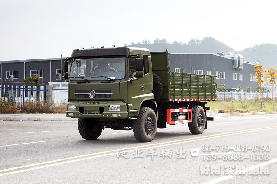 東風(fēng)四驅(qū)越野卡車底盤 平頭越野自卸車 4*4東風(fēng)卡車底盤改裝廠家