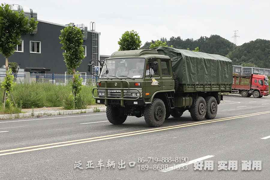 東風(fēng)EQ2102N雙排越野卡車_6*6全驅(qū)153雙排高配運(yùn)兵車_東風(fēng)EQ246三噸半越野車配置