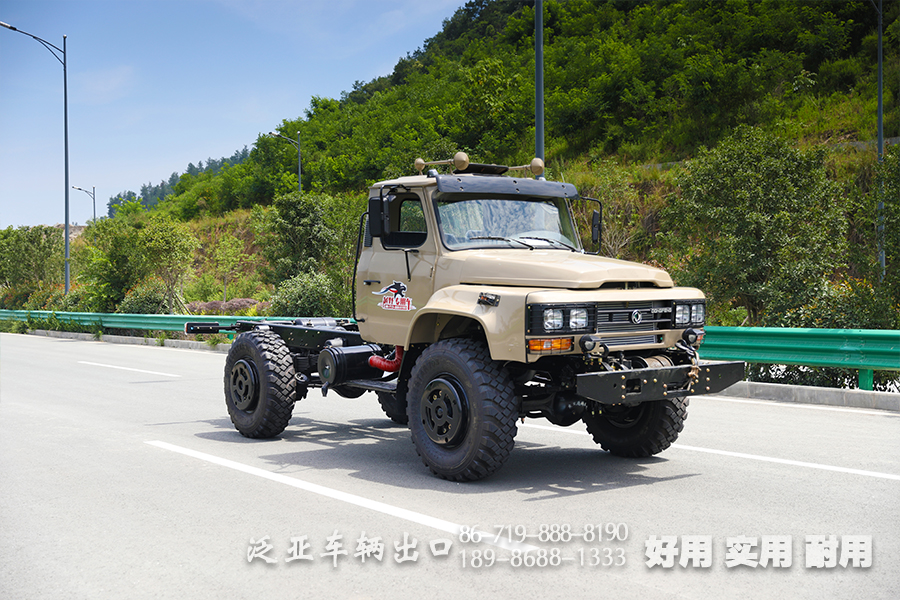 4x4長頭底盤,東風(fēng)240駕駛室,底盤定制,出口底盤,越野專用車底盤,前置絞盤