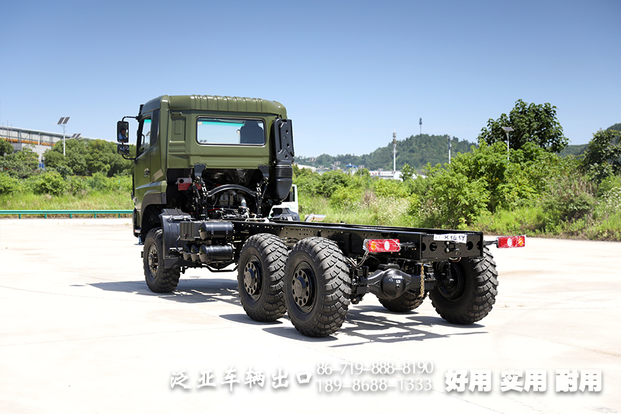 6x6卡車,越野卡車底盤,340馬力底盤,長途貨車底盤,越野貨車底盤,越野專用車底盤,340馬力重卡