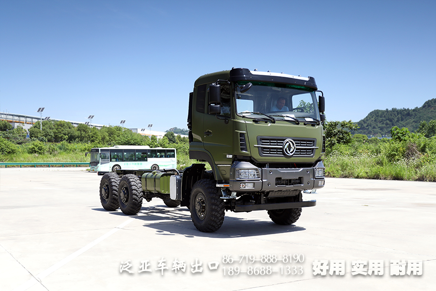 6x6卡車,越野卡車底盤,340馬力底盤,長途貨車底盤,越野貨車底盤,越野專用車底盤,340馬力重卡