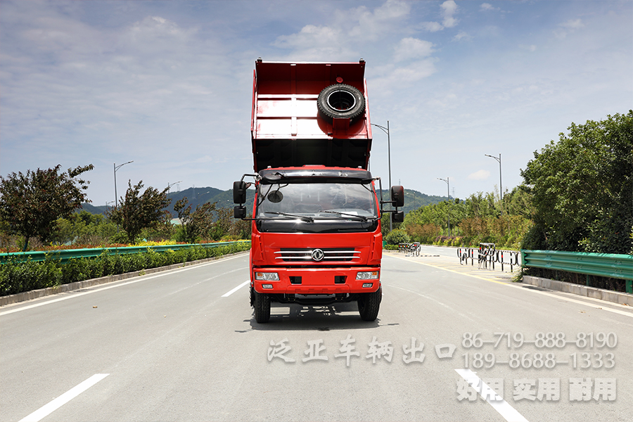 5噸自卸車,東風(fēng)輕卡自卸,出口專供卡車,東風(fēng)單排4*2,輕型自卸貨車