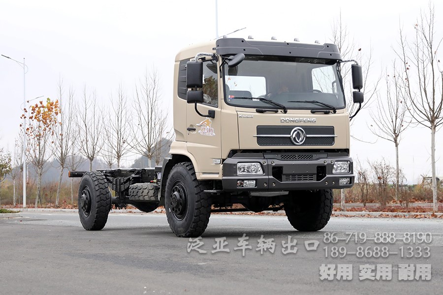 東風(fēng)4x4，東風(fēng)四驅(qū)，東風(fēng)大馬力卡車，手動(dòng)八檔卡車，大馬力底盤出口