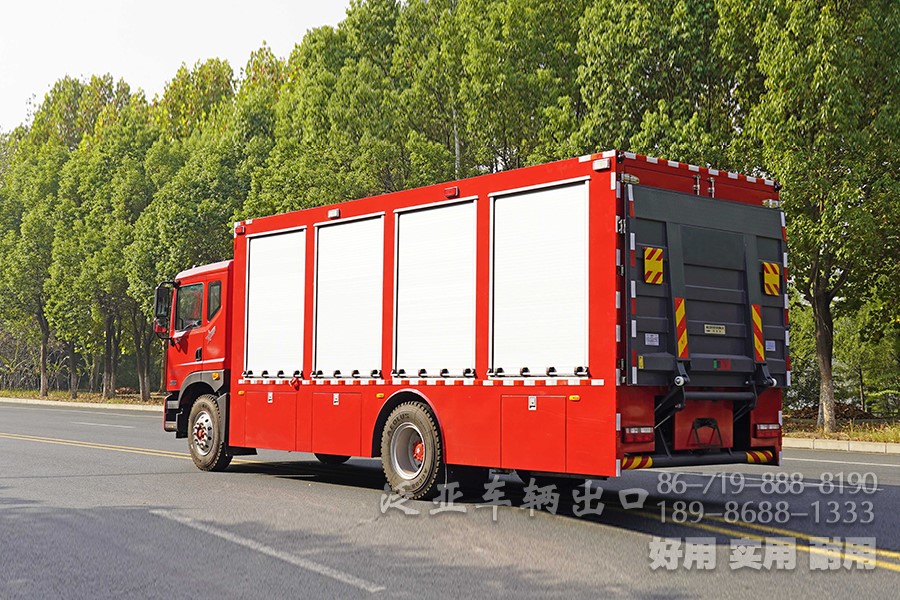 消防救援車 救援工程車 應(yīng)急搶險(xiǎn)車 多功能廂式車， 汛期排澇救險(xiǎn)車， 應(yīng)急電源車， 通訊搶修車， 專項(xiàng)救援車